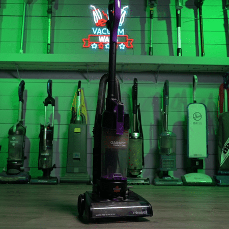 Bissell CleanView Compact Turbo 3437F in studio 450 ©Vacuum Wars | Vacuum Wars