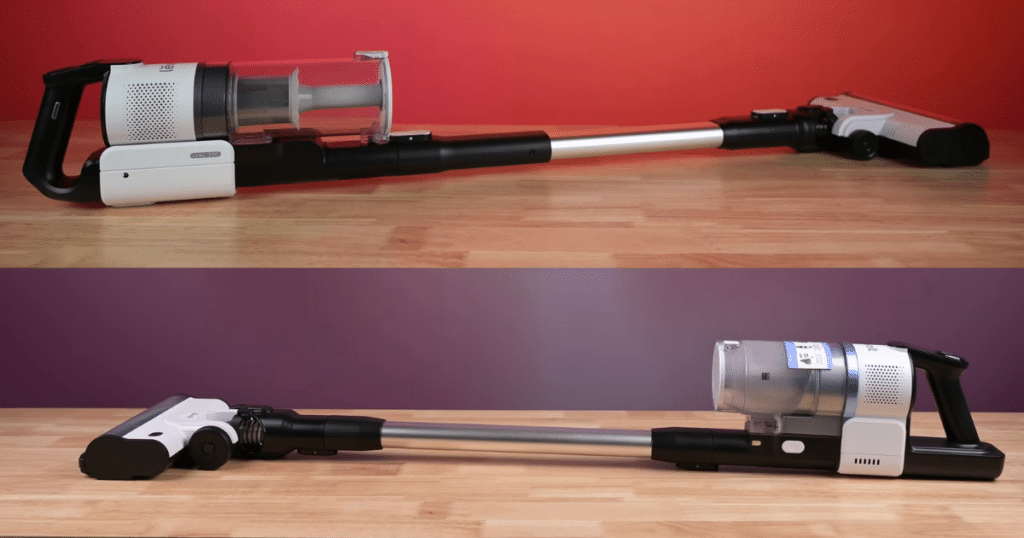 Levoit Aero vs LVAC 200 | Vacuum Wars Levoit Aero vs LVAC 200 cordless vacuum side-by-side comparison with auto-empty base upgrade