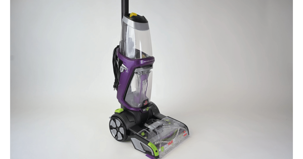Bissell ProHeat 2X Revolution Pet Pro Plus at Vacuum Wars | Vacuum Wars Bissell ProHeat 2X Revolution Pet Pro Plus upright carpet cleaner front view