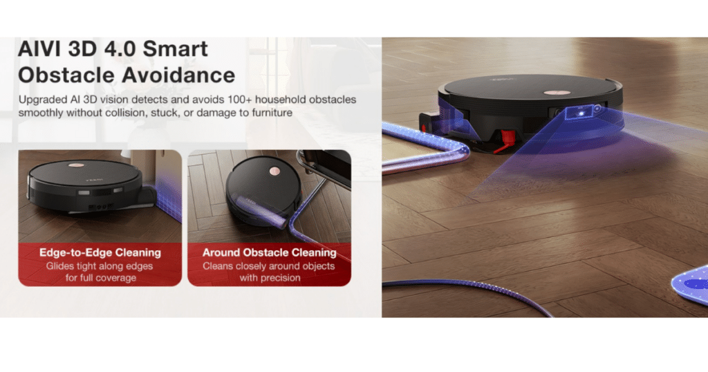 Yeedi S20 Infinity Ultra AI OA | Vacuum Wars Yeedi S20 Infinity Ultra robot vacuum using AIVI 3D 4.0 AI obstacle avoidance to detect cords and clean around household objects