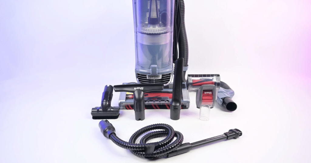 The  Shark Performance Powered Lift-Away UV2500 with included accessory package