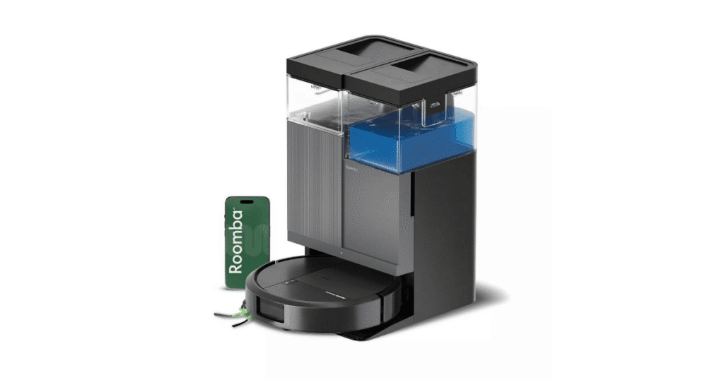 Roomba 415 Combo product | Vacuum Wars Roomba Plus 415 Combo robot vacuum and mop with AutoWash™ Dock, the entry-level model in iRobot's new Plus series.