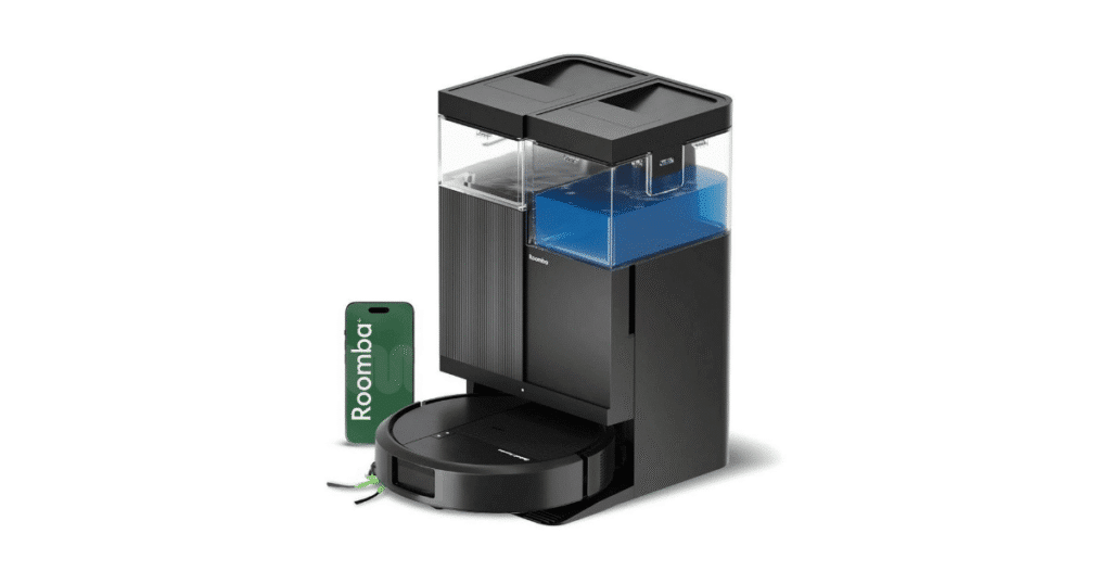 Roomba 515 Combo product | Vacuum Wars Roomba Plus 515 Combo robot vacuum and mop with AutoWash Dock, part of iRobot's new mid-range Plus series.
