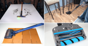 Best Cordless Vacuums for Hard Floors at Vacuum Wars | Vacuum Wars Vacuum Wars testing cordless vacuums for hard-floor debris pickup, crevice cleaning, maneuverability, and dual-roller floorhead design.