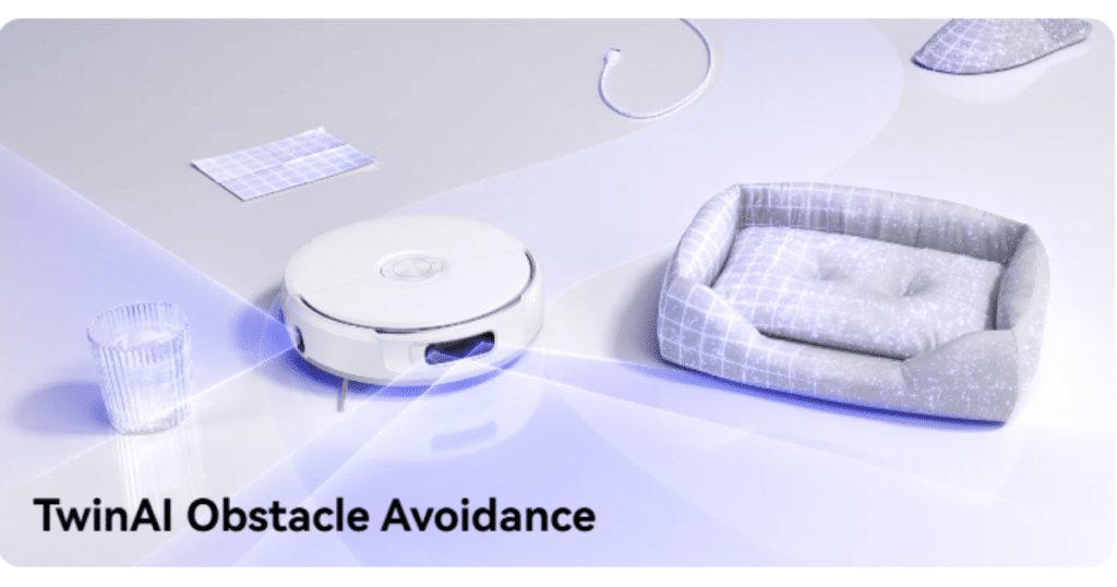 Narwal Freo 20 Robot Vacuum Obstacle Avoidance | Vacuum Wars Narwal Freo 20 robot vacuum using TwinAI dual-camera obstacle avoidance to detect objects such as furniture and household items.