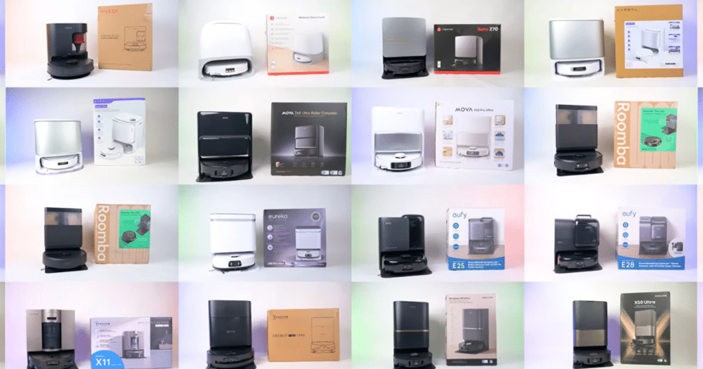 robot vacuum current models | Vacuum Wars Grid of recently released robot vacuum models representing new products that could be affected by the FCC's Covered List equipment authorization requirements.