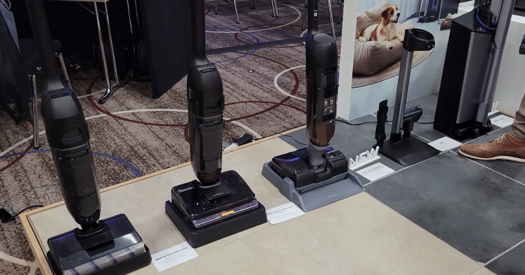 Narwal IFA 2026 Interview Floor cleaners | Vacuum Wars Narwal wet-dry floor cleaners and cordless vacuums displayed at IFA 2026 in Berlin.