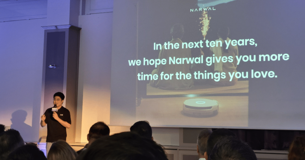 Narwal IFA 2026 Interview keynote | Vacuum Wars Narwal founder and CEO, Junbin Zhang, delivers the keynote speech at Narwal's 2026 fall launch event.