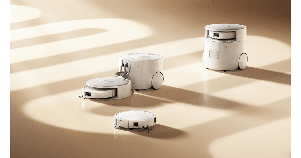 iRobot Roomba Duo | Vacuum Wars iRobot Roomba Duo prototype with its main floor-washing robot and compact companion robot